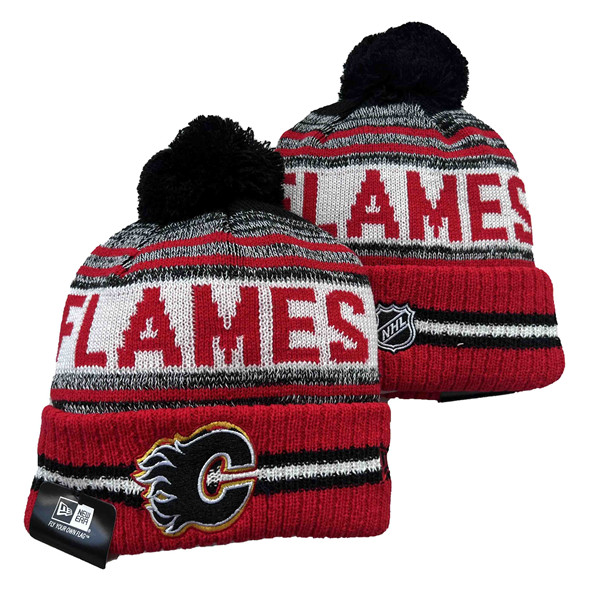 Calgary Flames 2025 Knit Hats 001